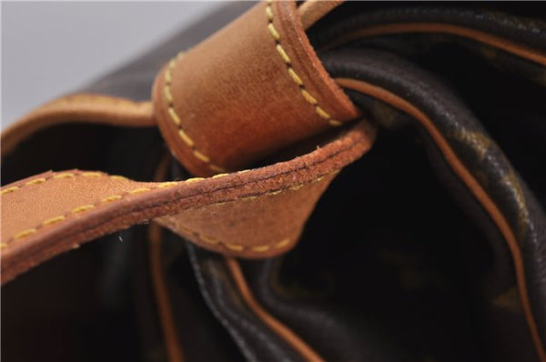 Authentic Louis Vuitton Monogram Saumur 35 Shoulder Cross Bag M42254 LV 1651F