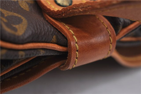 Authentic Louis Vuitton Monogram Saumur 35 Shoulder Cross Bag M42254 LV 1651F