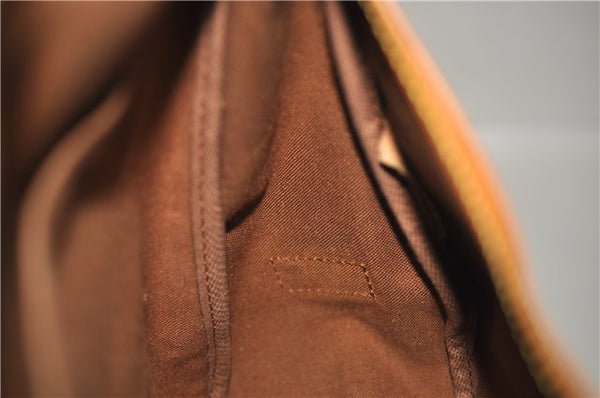 Authentic Louis Vuitton Monogram Saumur 35 Shoulder Cross Bag M42254 LV 1651F