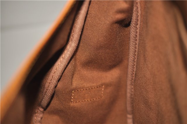 Authentic Louis Vuitton Monogram Saumur 35 Shoulder Cross Bag M42254 LV 1651F