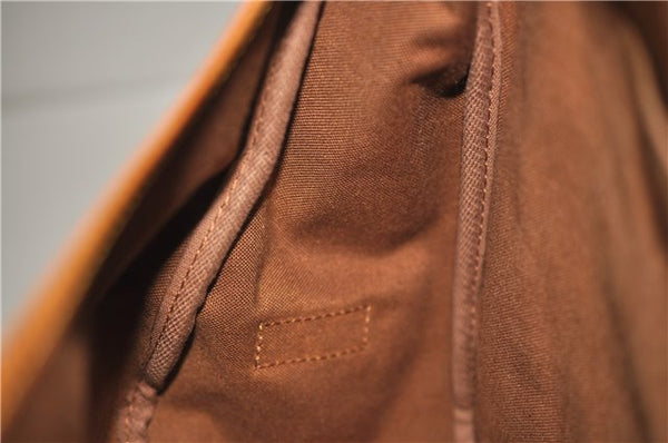 Authentic Louis Vuitton Monogram Saumur 35 Shoulder Cross Bag M42254 LV 1651F