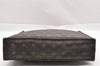 Authentic Louis Vuitton Monogram Sac Plat Hand Tote Bag M51140 LV Junk 1651I