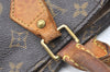 Authentic Louis Vuitton Monogram Sac Plat Hand Tote Bag M51140 LV Junk 1651I