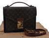 Authentic Louis Vuitton Monogram Monceau 2Way Shoulder Hand Bag M51185 LV 1652D