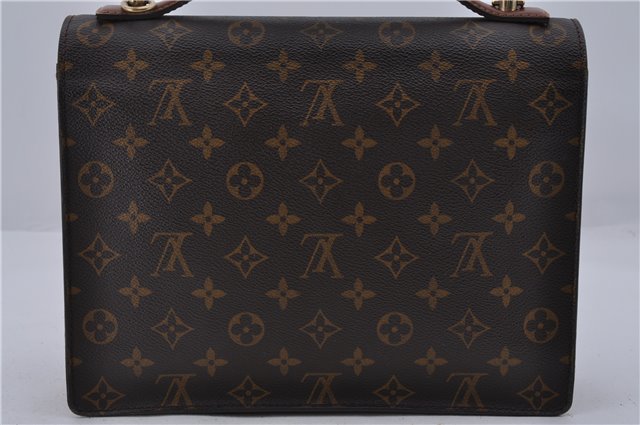 Authentic Louis Vuitton Monogram Monceau 2Way Shoulder Hand Bag M51185 LV 1652D