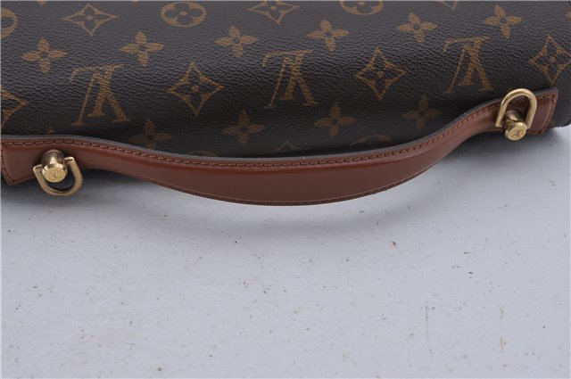 Authentic Louis Vuitton Monogram Monceau 2Way Shoulder Hand Bag M51185 LV 1652D