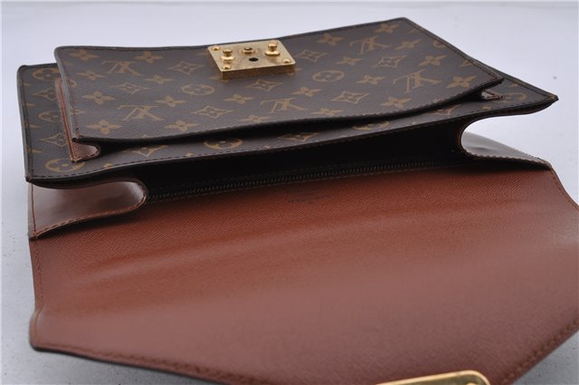 Authentic Louis Vuitton Monogram Monceau 2Way Shoulder Hand Bag M51185 LV 1652D