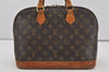 Authentic Louis Vuitton Monogram Alma Hand Bag Purse M51130 LV 1652I