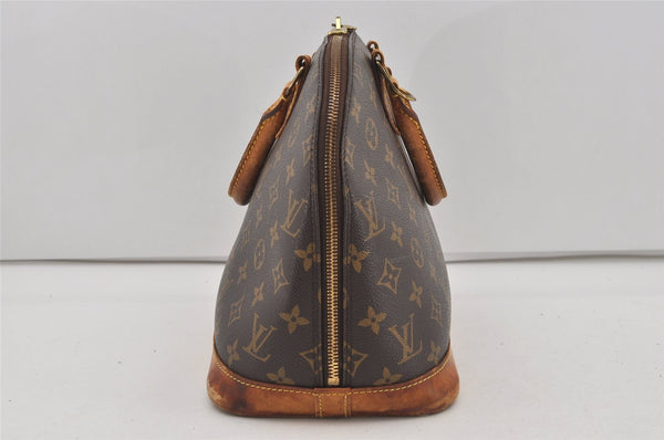 Authentic Louis Vuitton Monogram Alma Hand Bag Purse M51130 LV 1652I