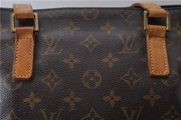 Authentic Louis Vuitton Monogram Cabas Piano Tote Bag Purse M51148 LV 1653D