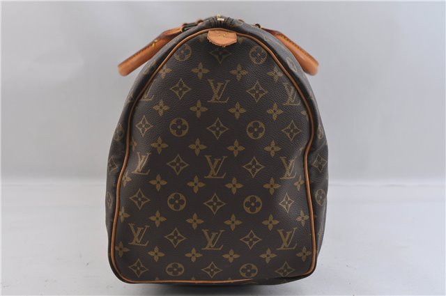 Authentic Louis Vuitton Monogram Keepall 50 Travel Boston Bag M41426 LV 1653F