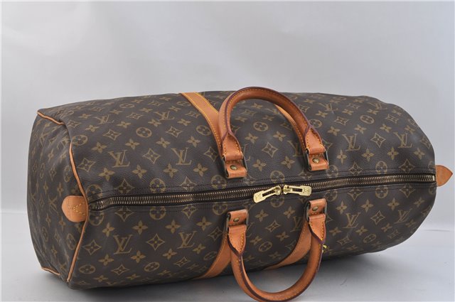 Authentic Louis Vuitton Monogram Keepall 50 Travel Boston Bag M41426 LV 1653F