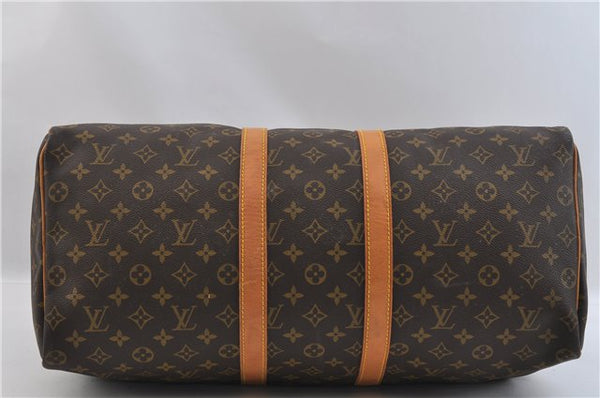 Authentic Louis Vuitton Monogram Keepall 50 Travel Boston Bag M41426 LV 1653F