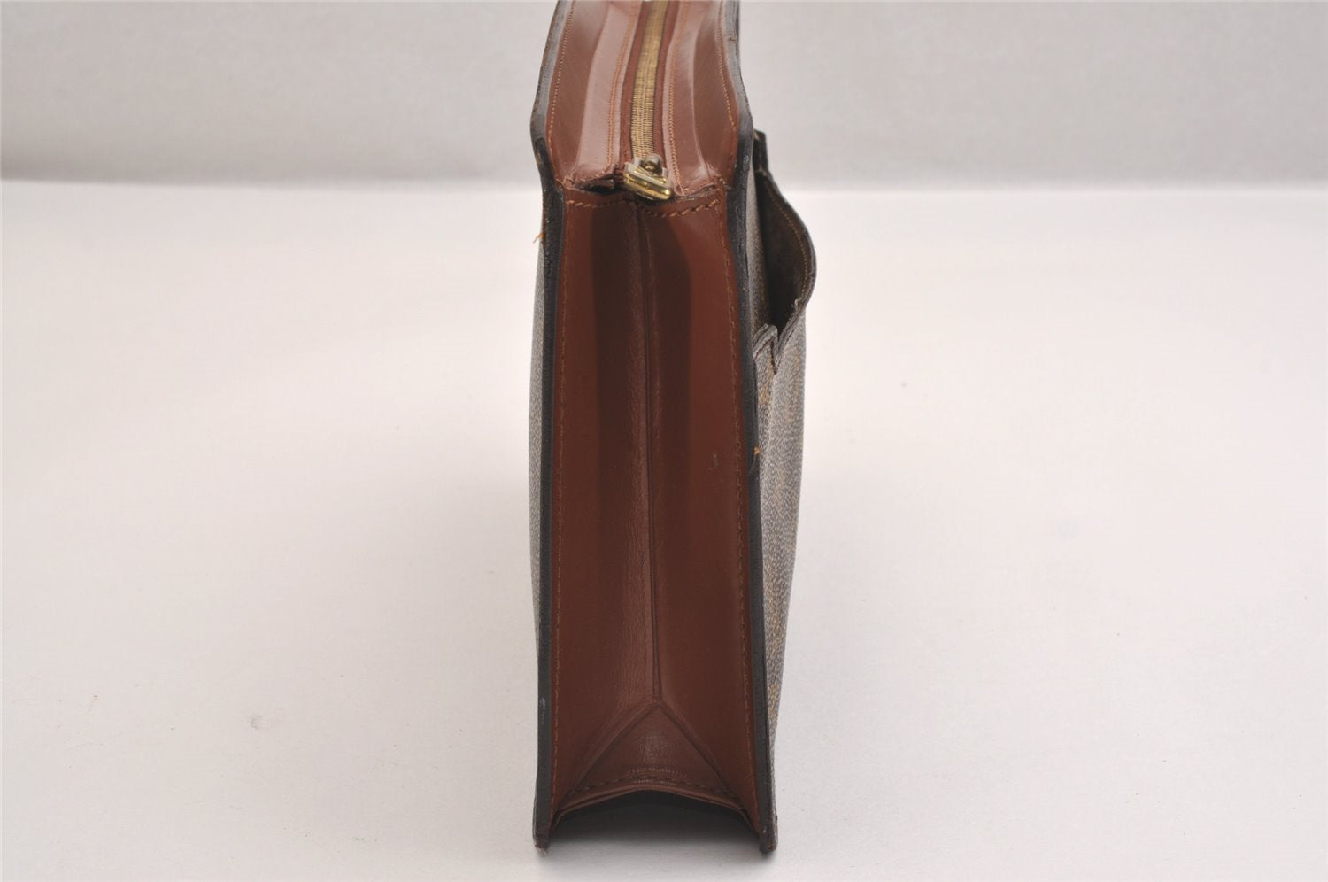 Authentic Louis Vuitton Monogram Pochette Homme Clutch Hand Bag M51795 LV 1653I