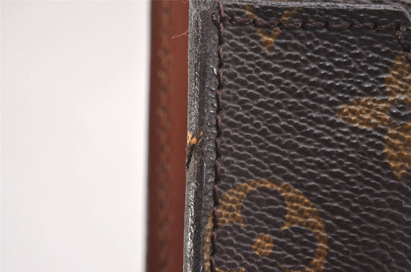 Authentic Louis Vuitton Monogram Pochette Homme Clutch Hand Bag M51795 LV 1653I