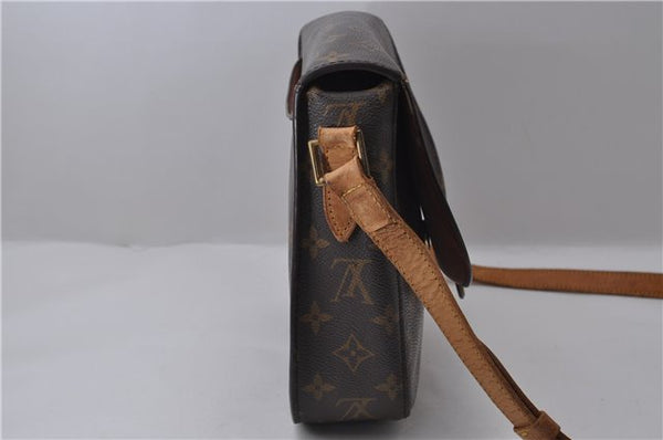 Auth Louis Vuitton Monogram Saint Cloud GM Shoulder Cross Bag M51242 LV 1654D