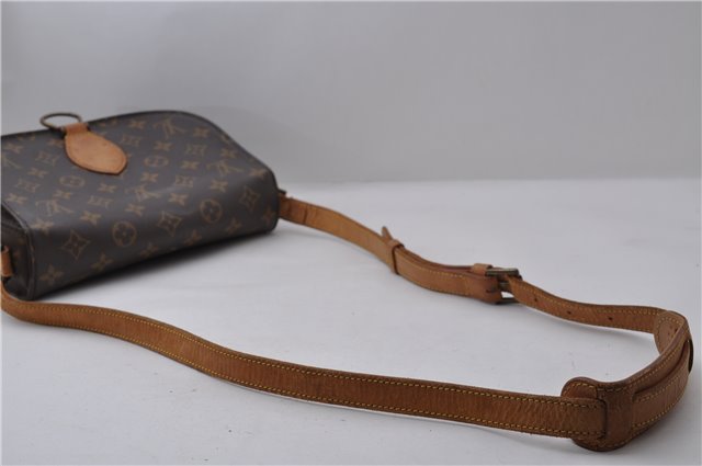 Auth Louis Vuitton Monogram Saint Cloud GM Shoulder Cross Bag M51242 LV 1654D