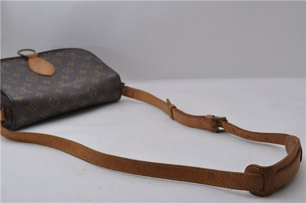 Auth Louis Vuitton Monogram Saint Cloud GM Shoulder Cross Bag M51242 LV 1654D