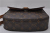 Auth Louis Vuitton Monogram Saint Cloud GM Shoulder Cross Bag M51242 LV 1654D