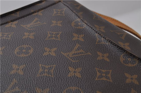 Auth Louis Vuitton Monogram Saint Cloud GM Shoulder Cross Bag M51242 LV 1654D