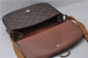 Auth Louis Vuitton Monogram Saint Cloud GM Shoulder Cross Bag M51242 LV 1654D