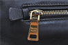 Authentic PRADA Vintage Leather 2Way Shoulder Tote Bag Black 1654E