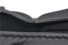 Authentic PRADA Vintage Leather 2Way Shoulder Tote Bag Black 1654E