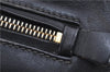 Authentic PRADA Vintage Leather 2Way Shoulder Tote Bag Black 1654E