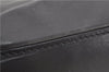 Authentic PRADA Vintage Leather 2Way Shoulder Tote Bag Black 1654E