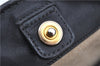 Authentic PRADA Vintage Leather 2Way Shoulder Tote Bag Black 1654E