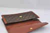 Authentic Louis Vuitton Monogram Pochette Dame GM M51810 Clutch Hand Bag 1654F