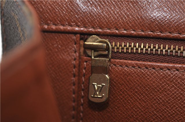 Authentic Louis Vuitton Monogram Pochette Dame GM M51810 Clutch Hand Bag 1654F