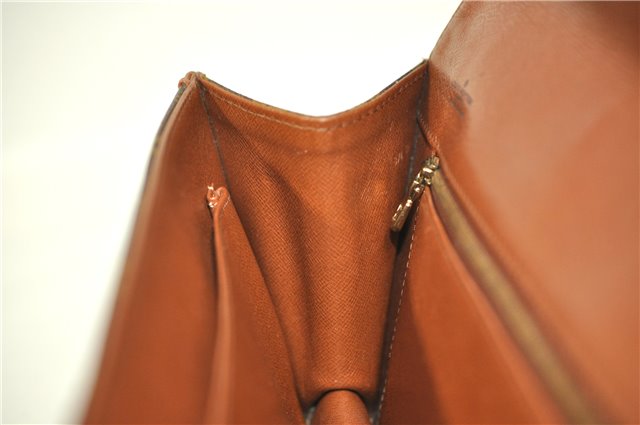 Authentic Louis Vuitton Monogram Pochette Dame GM M51810 Clutch Hand Bag 1654F