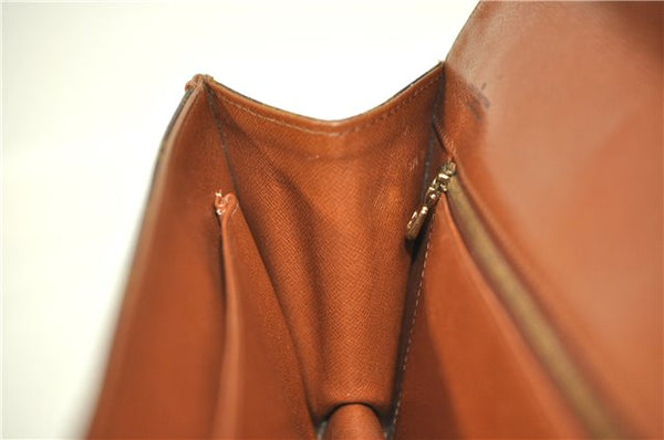 Authentic Louis Vuitton Monogram Pochette Dame GM M51810 Clutch Hand Bag 1654F