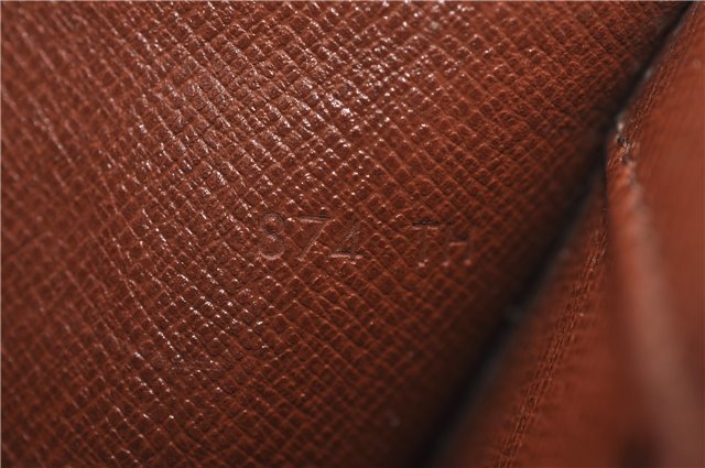 Authentic Louis Vuitton Monogram Pochette Dame GM M51810 Clutch Hand Bag 1654F