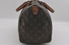 Authentic Louis Vuitton Monogram Speedy 30 Hand Boston Bag M41526 LV 1654I