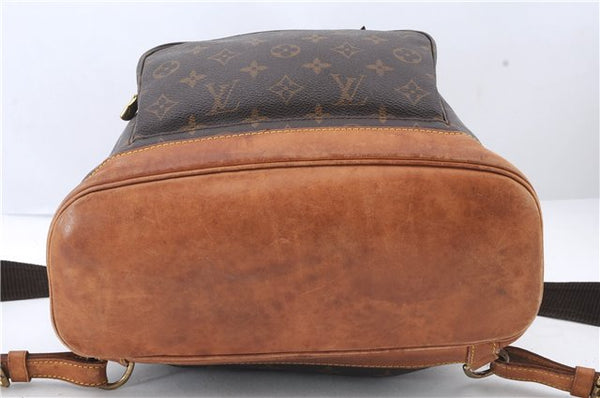 Authentic Louis Vuitton Monogram Montsouris GM Backpack M51135 LV 1655D