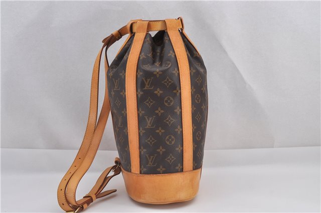 Authentic Louis Vuitton Monogram Randonnee PM Shoulder Bag M42243 LV 1655F