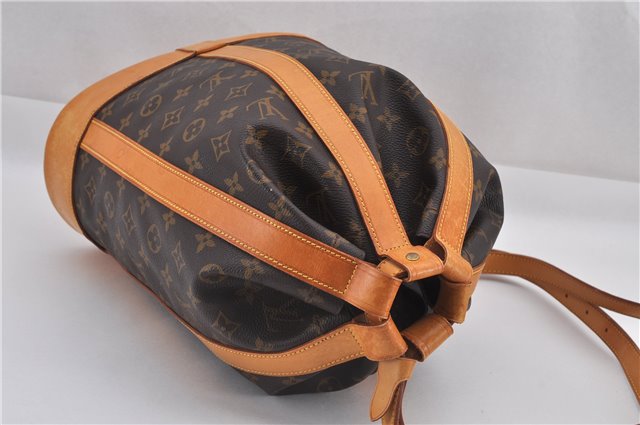 Authentic Louis Vuitton Monogram Randonnee PM Shoulder Bag M42243 LV 1655F