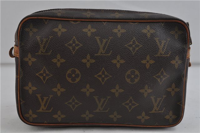 Auth Louis Vuitton Monogram Compiegne 23 Clutch Hand Bag Purse M51847 LV 1657D