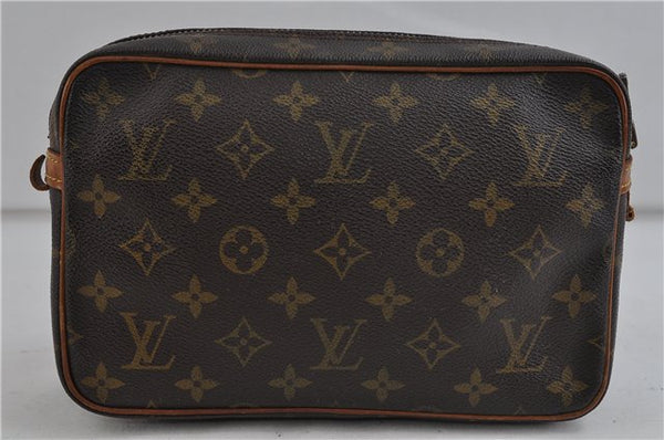 Auth Louis Vuitton Monogram Compiegne 23 Clutch Hand Bag Purse M51847 LV 1657D