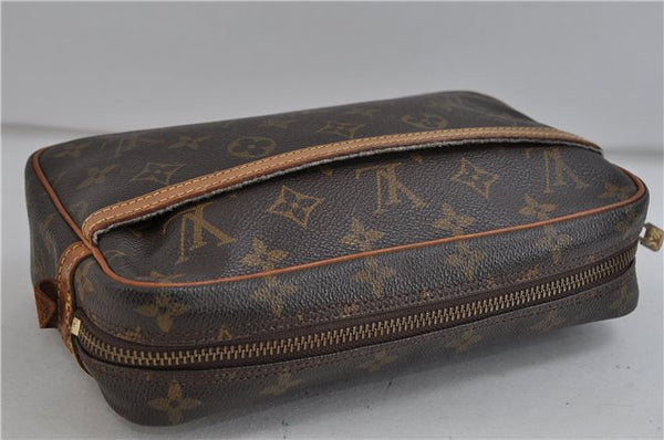 Auth Louis Vuitton Monogram Compiegne 23 Clutch Hand Bag Purse M51847 LV 1657D