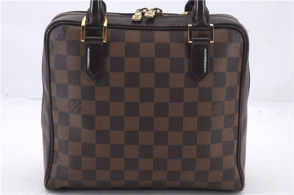 Authentic Louis Vuitton Damier Brera Hand Bag N51150 LV 1658D