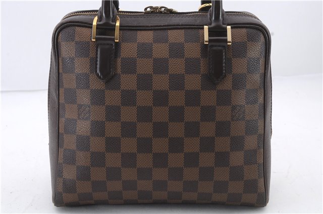 Authentic Louis Vuitton Damier Brera Hand Bag N51150 LV 1658D