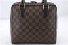 Authentic Louis Vuitton Damier Brera Hand Bag N51150 LV 1658D