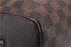 Authentic Louis Vuitton Damier Brera Hand Bag N51150 LV 1658D