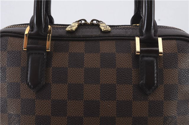 Authentic Louis Vuitton Damier Brera Hand Bag N51150 LV 1658D