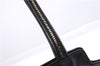 Authentic FENDI Vintage Shoulder Tote Bag Leather Black 1658E