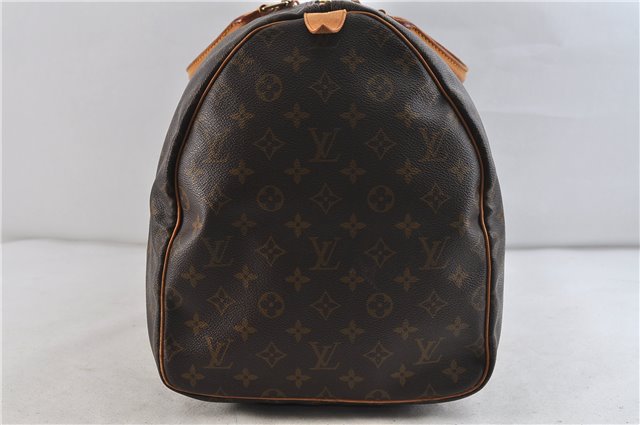 Authentic Louis Vuitton Monogram Keepall 55 Boston Bag M41424 LV 1659D