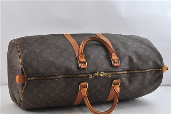 Authentic Louis Vuitton Monogram Keepall 55 Boston Bag M41424 LV 1659D